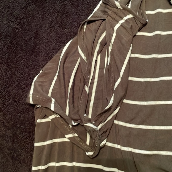 Open Shoulder Cut Tee - Picture 3 of 5